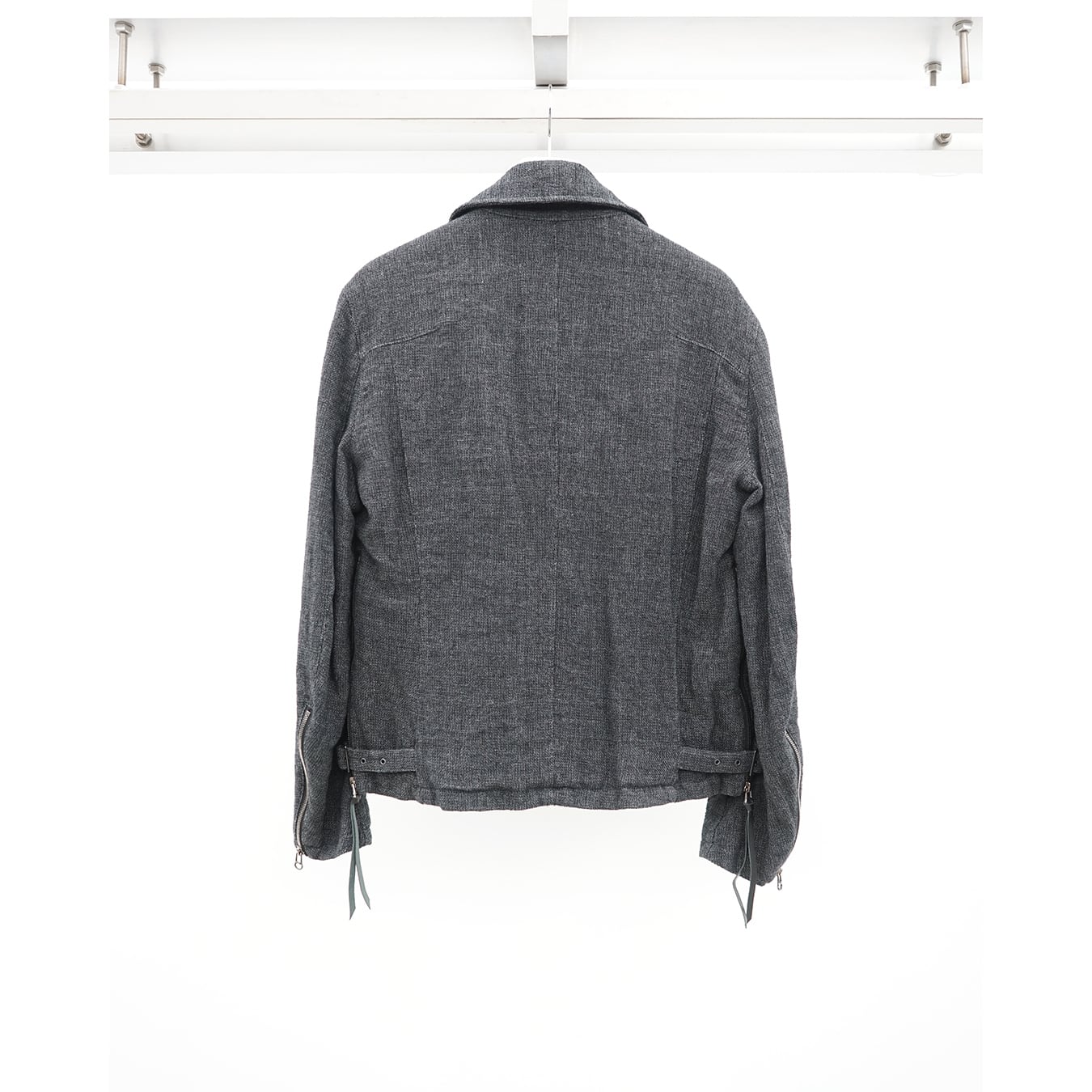 The Viridi-anne] (ザヴィリディアン) VI-3902-06 LINEN/WOOL ZIP-UP