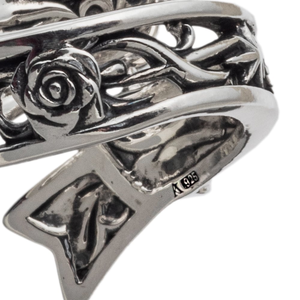 スペードリング AKR0062 Spade ring シルバーアクセサリー Silver
