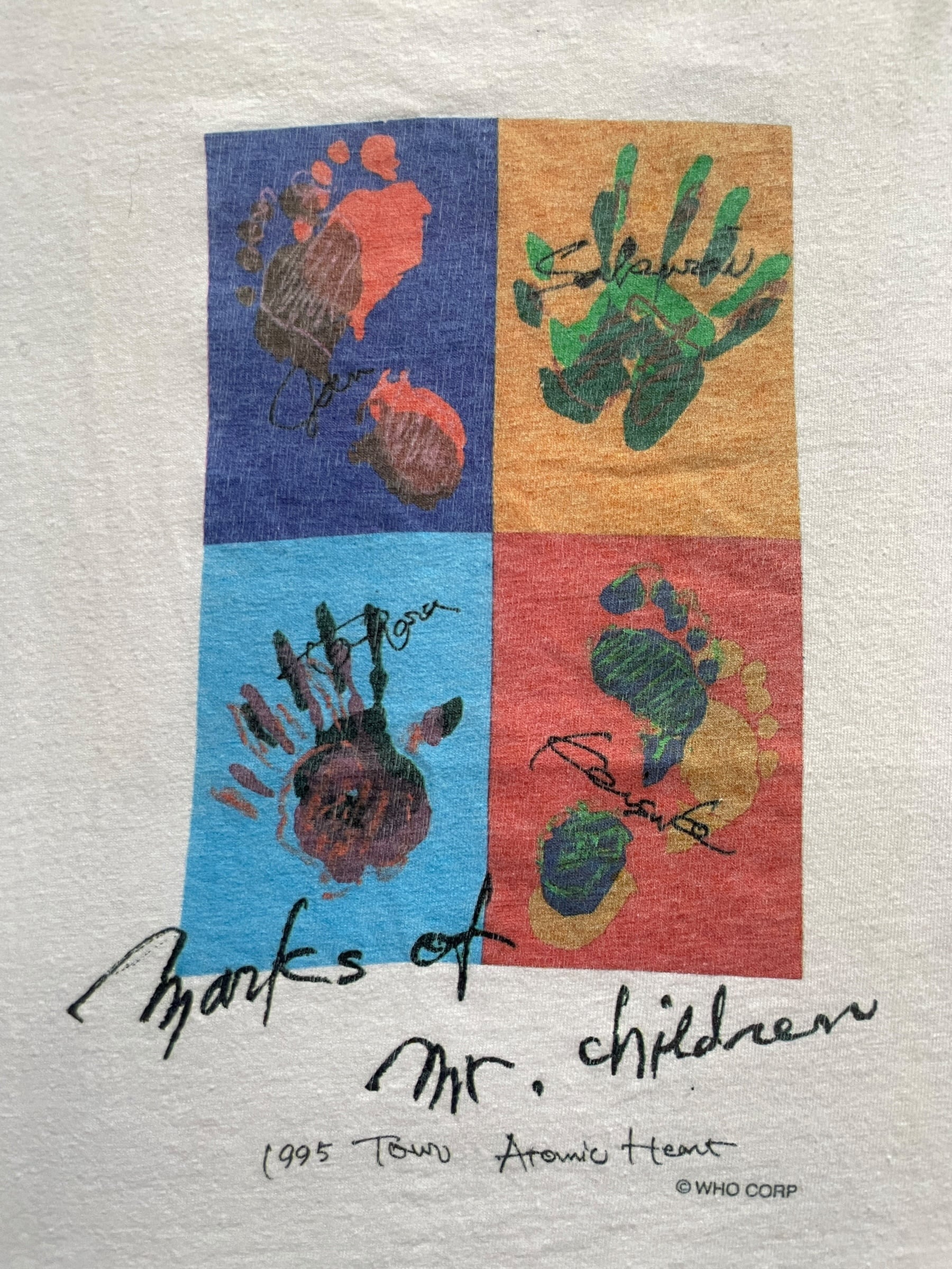 Mr.Children “Atomic Heart” 1995 Tour Tee / ONEITA POWER-T | 熱田屋