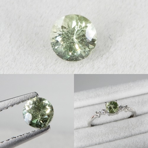 ミントガーネット 0.450ct《RR-17》ソ付