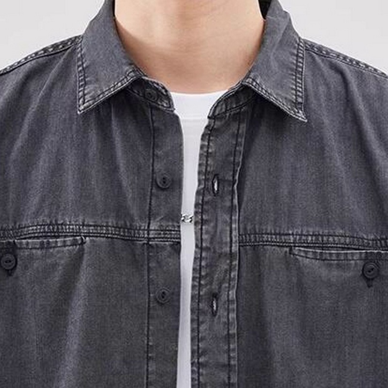 レトロデニム カジュアルジャケット af0067