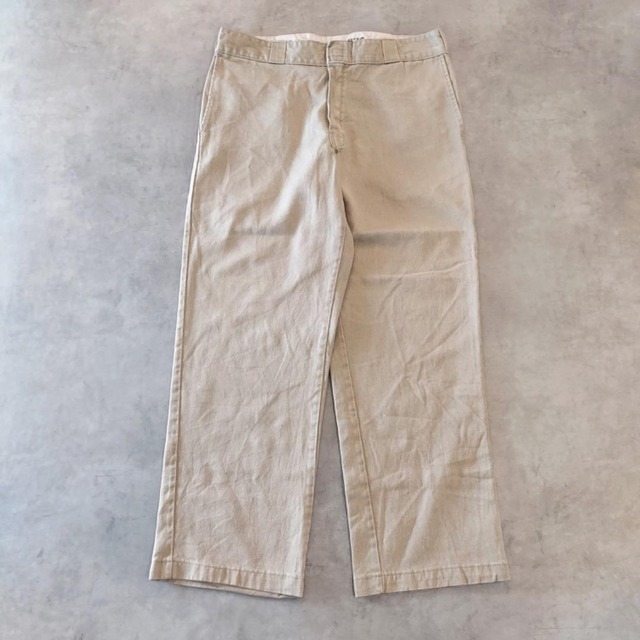 Dickies ディッキーズ 874 W34 ボトム チノ ベージュ 15406