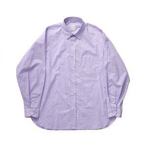 VINTAGE TYPEWRITER BIG SHIRT / ヴィンテージタイプライターBIGシャツ (PURPLE)