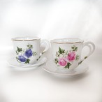 可愛いミニバラのデミスタ カップ&ソーサー