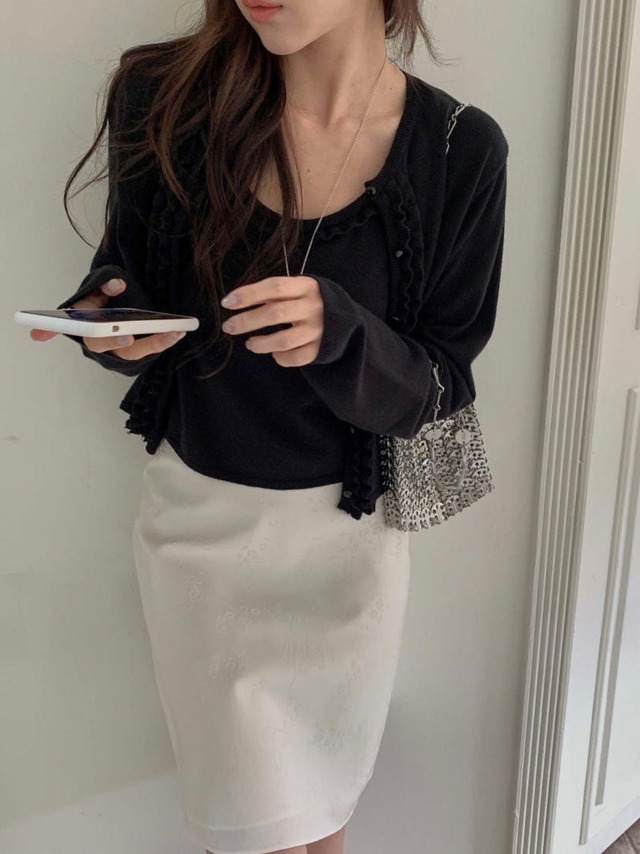 (予約) miel / Bonnie cardigan 3color