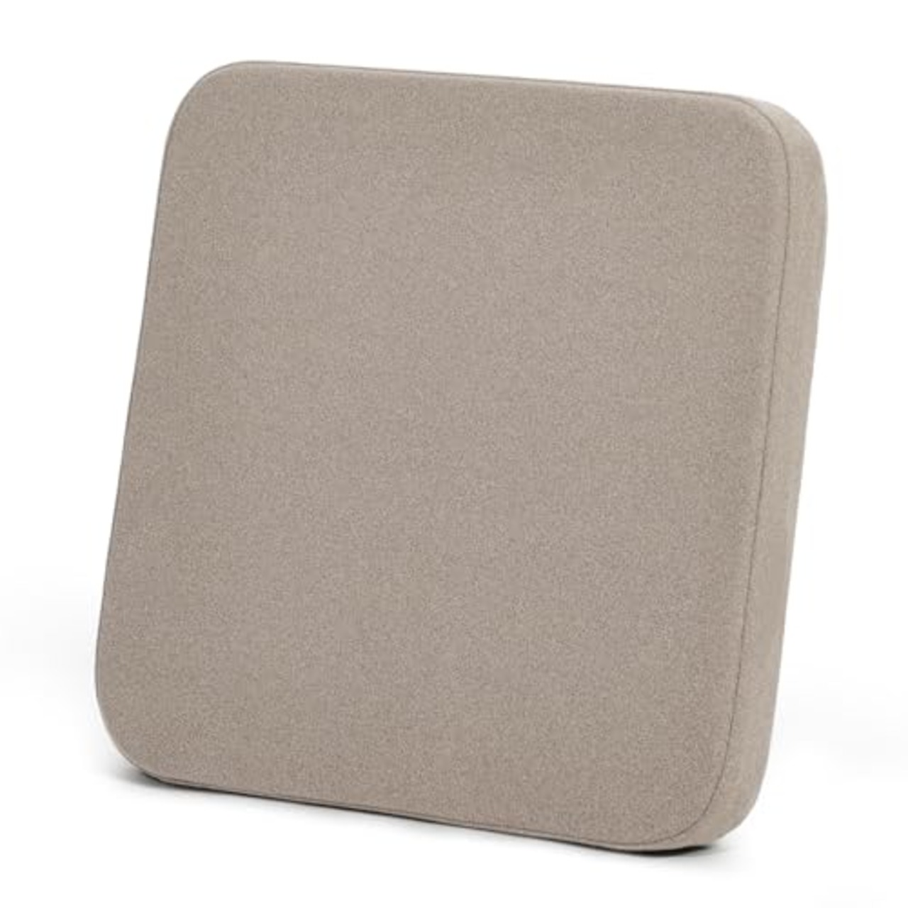 Baibu Home 座布団 椅子 クッション 低反発＋高反発 クッション 40×40×5cm 2層構造 モカブラウン カバー洗える
