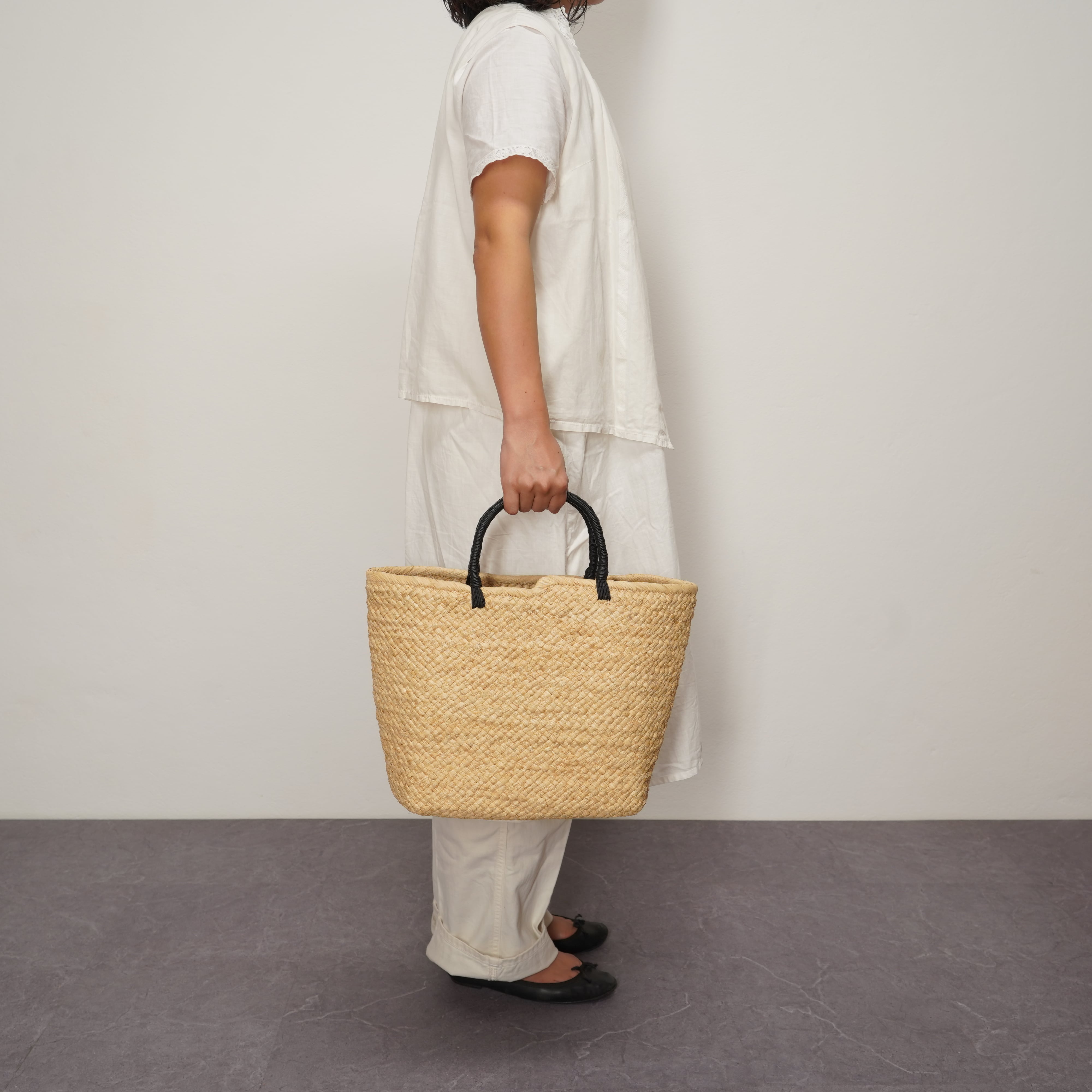 Marche Bag (M) - Color handle | AMPIANA