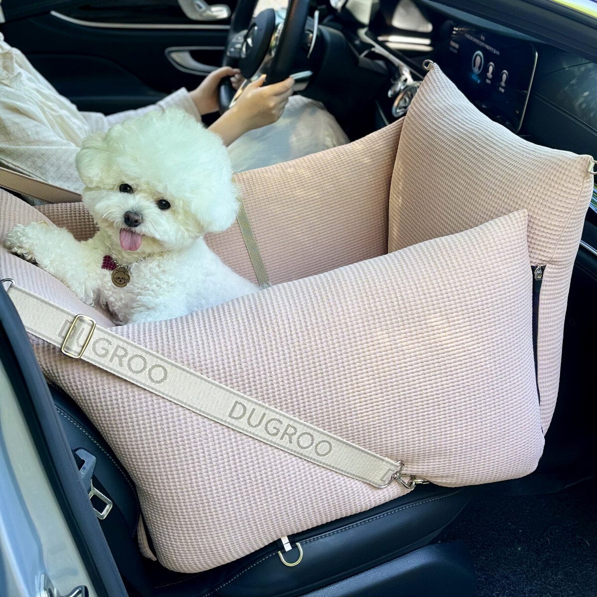 All-Round M Driving Kit【Baby Pink】with shade / Dugroo / Dog Car