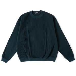 UNIVERSAL PRODUCTS / ACCORDION RIB CREW NECK