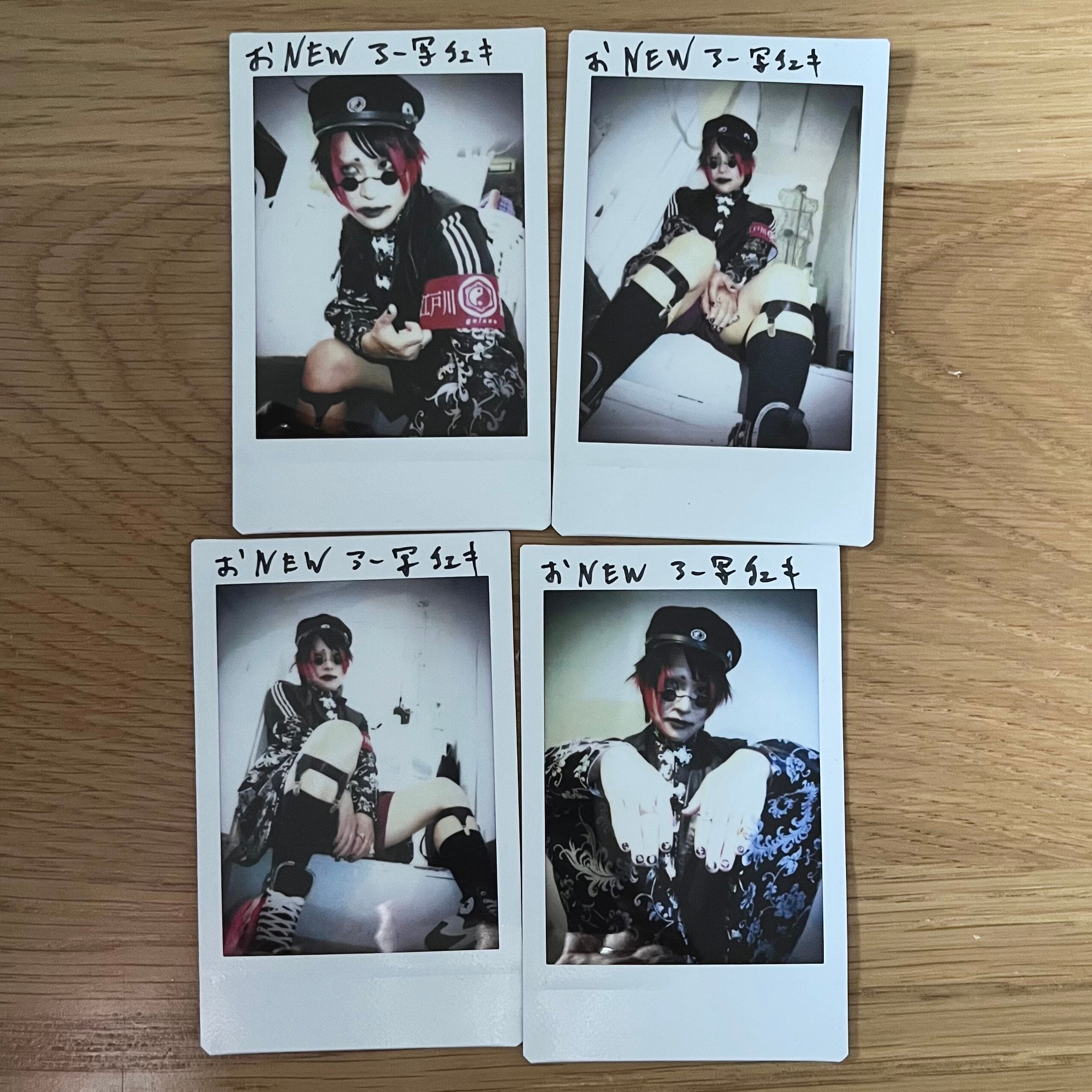 新アー写撮影の時のチェキ】 | ブティック江戸川