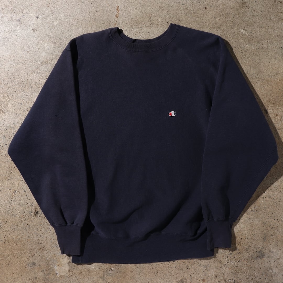 90s USA製Champion RWパーカー XL VINTAGE ブラック