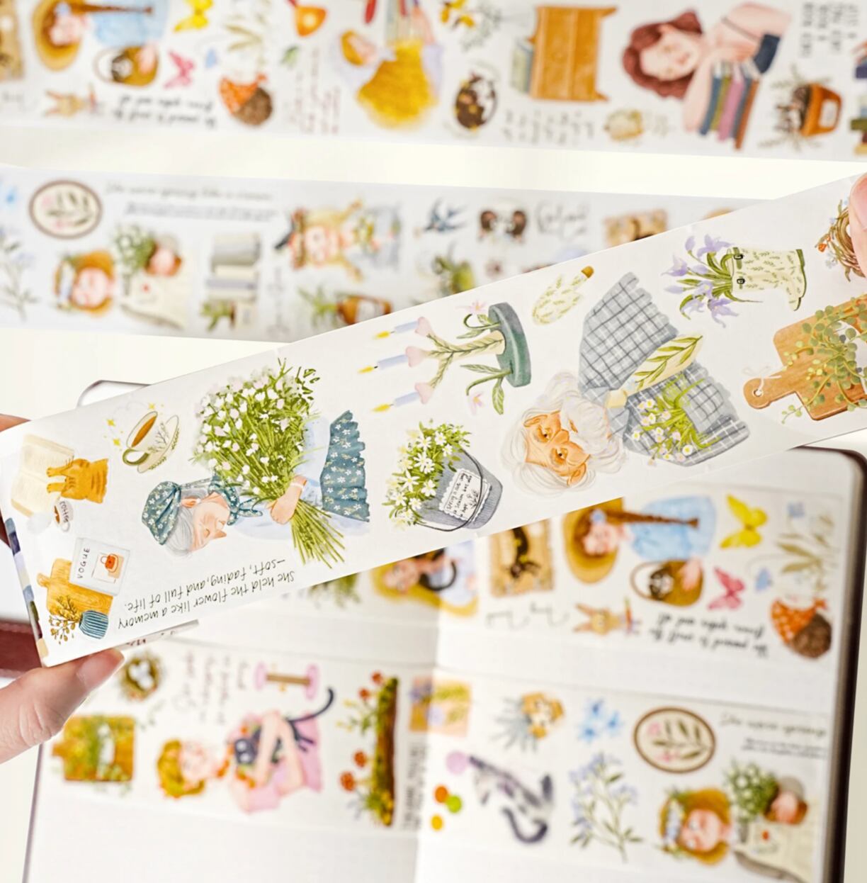 コラージュ マスキングテープ フレークシール 素材 シールまとめ売り