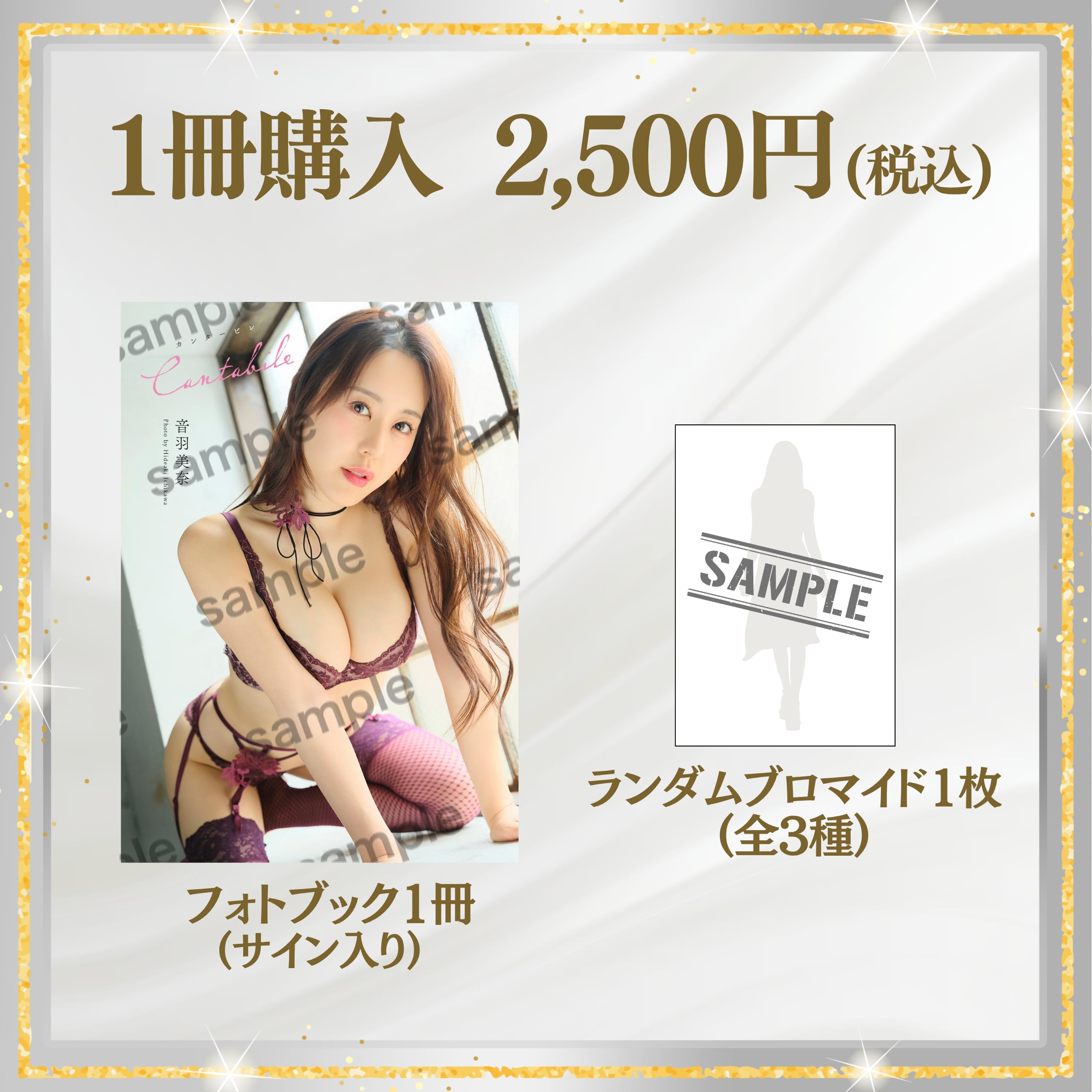【フォトブック1冊】音羽美奈(みなぽち) 1st. フォトブック「Cantabile」(特典付き) 【AIPB-0118】
