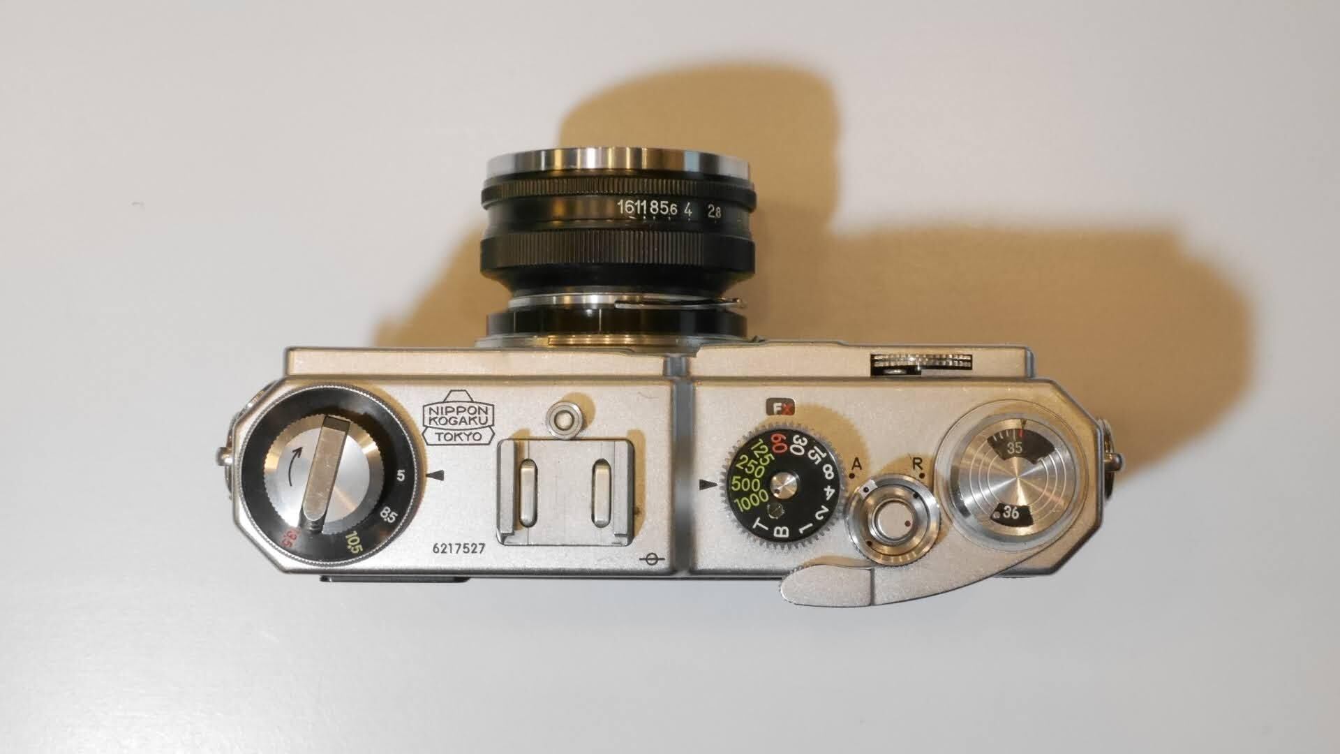 Nikon SP 後期チタン膜(50mm F1.4付)【中古良品 専門修理会社OH済 