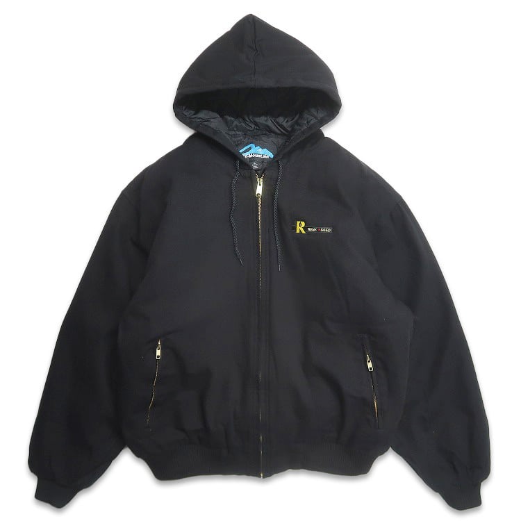 古着 TRI-MOUNTAIN 企業ロゴ 刺繍 中綿 ワーク アクティブ