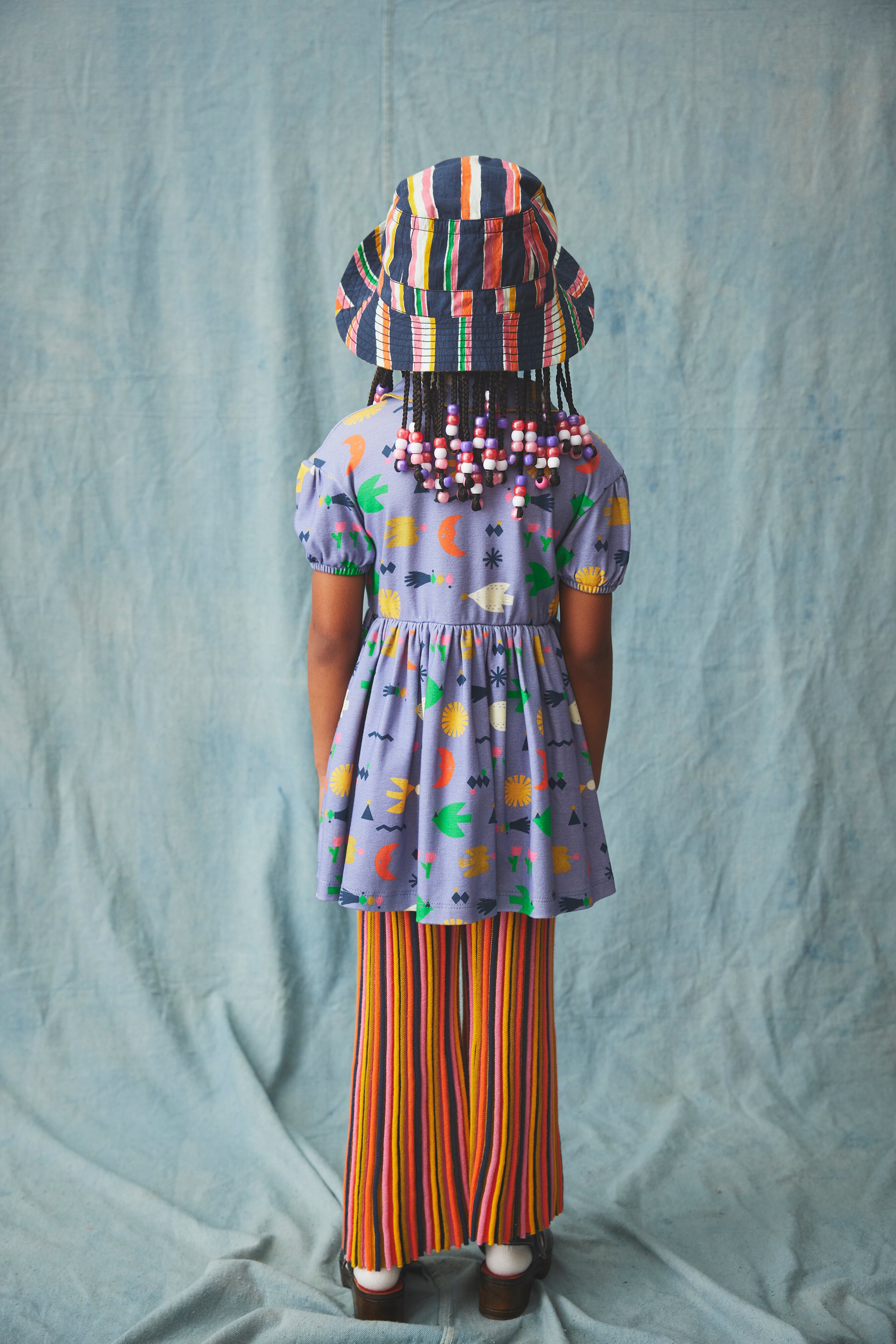 Misha&Puff 24SS 〉 Junior Scout Dress - Pewter Daleyden Fete 