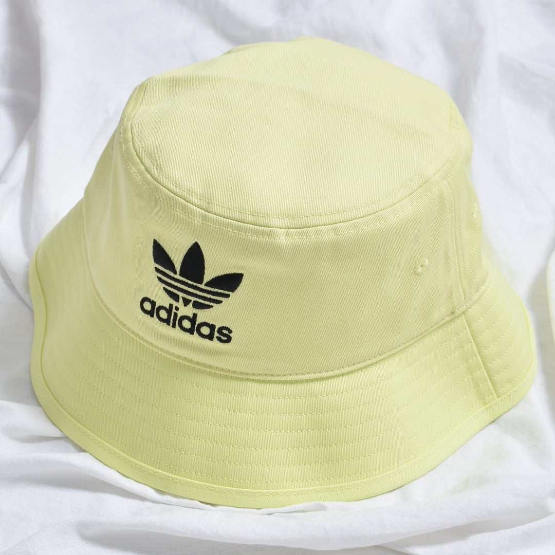50%OFF】adidas トレフォイル バケットハット(LEMON YELLOW