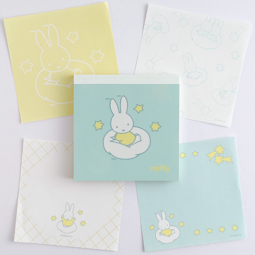 miffy×グリーンフラッシュ srar メモパッド・スクエア ME02