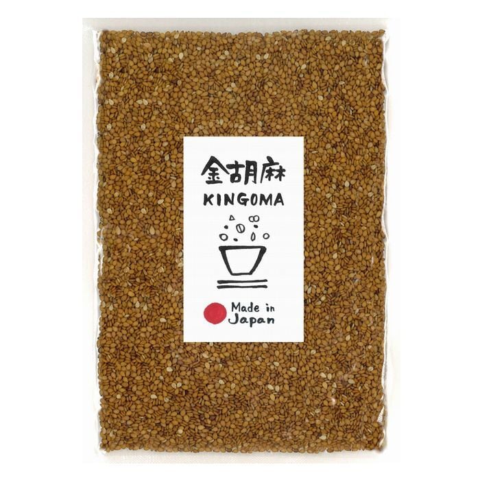 50g　雑穀　黄胡麻　金胡麻(きんごま)　雑穀屋穂の香　国産　[洗い胡麻(生)]