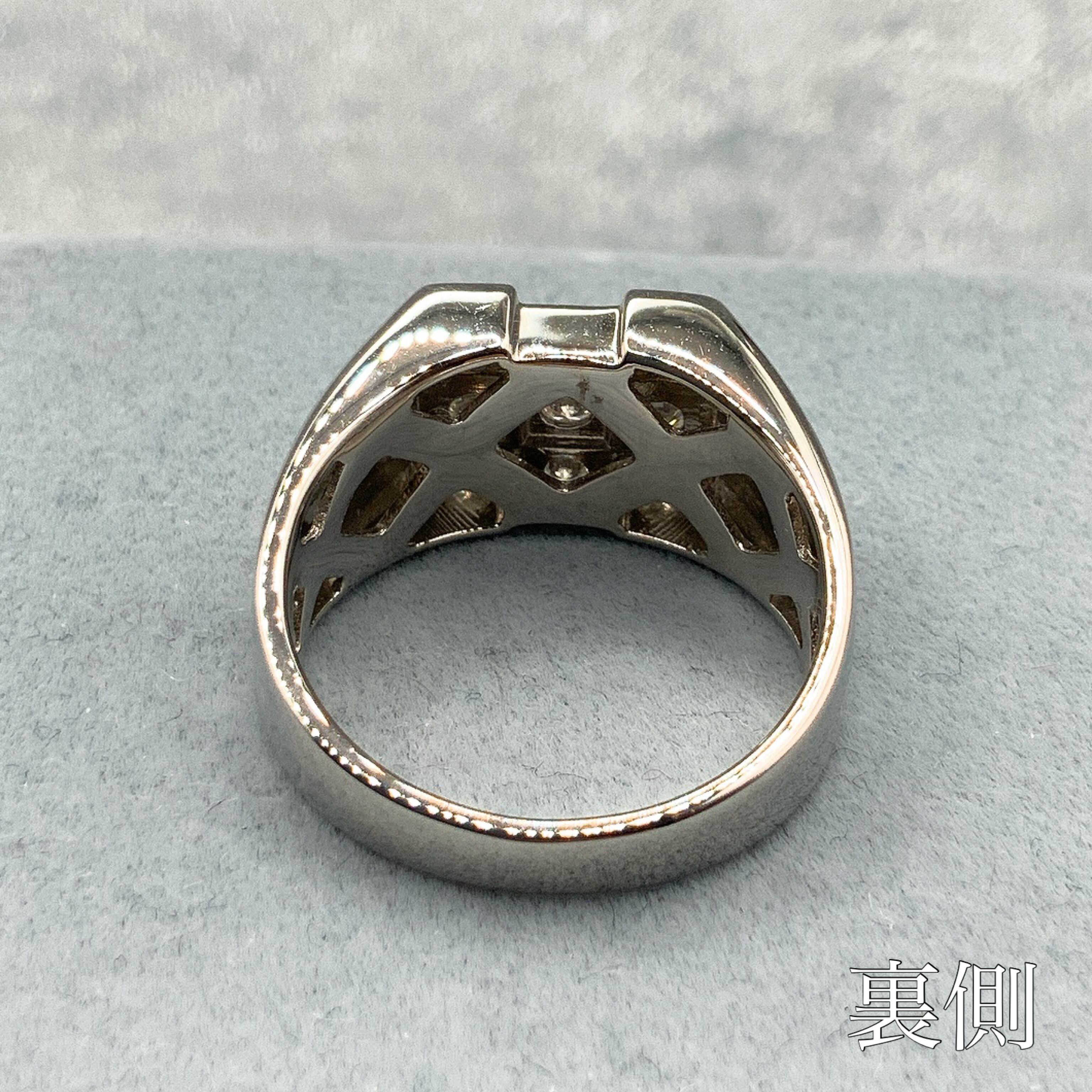 プラチナ900 ダイヤモンド リング /Pt900 diamond ring 品番:pr-9dr