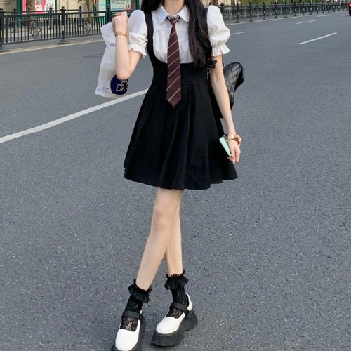 ハイウエストプリーツジャンスカ ・78492