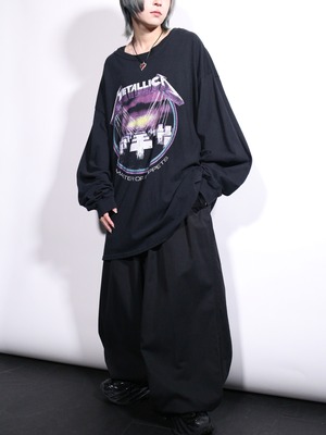 ”METALLICA” XXL print design l/s tee