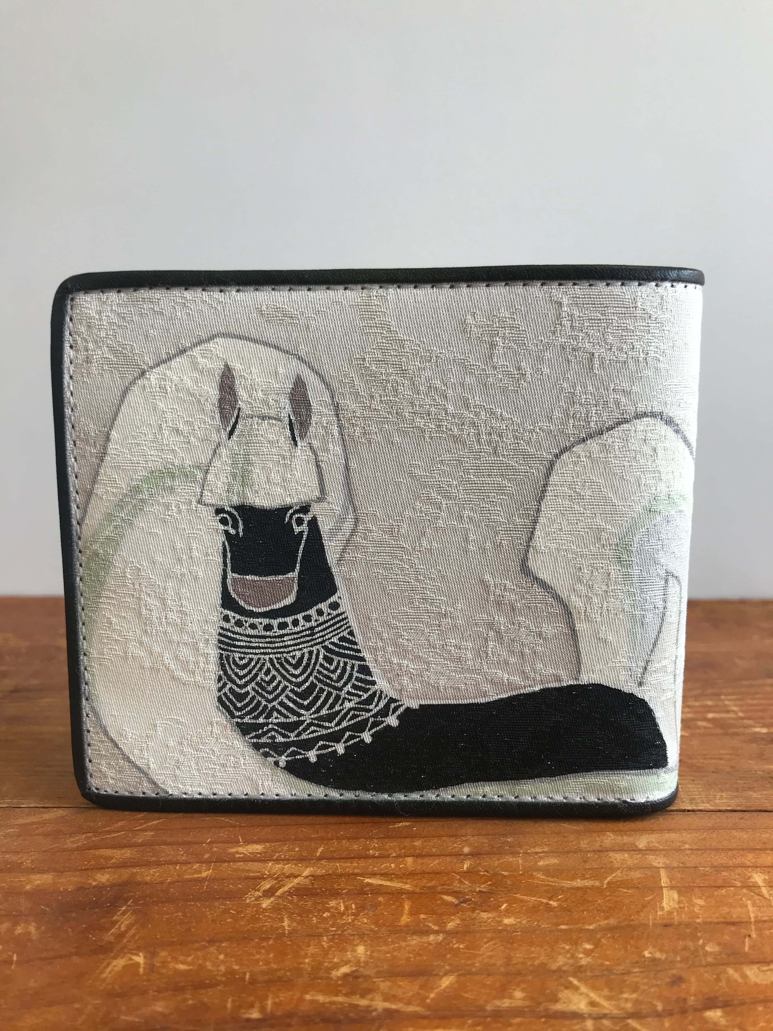 二つ折り財布「馬」 | somemoyoushop ーそめもようショップー 手描友禅