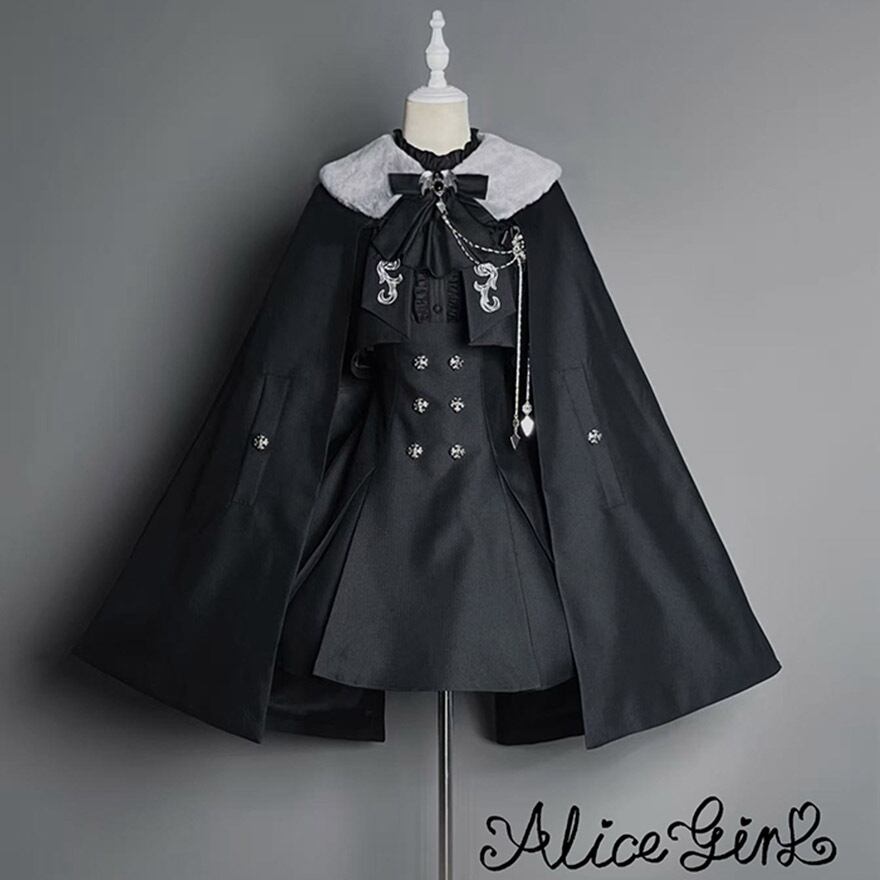 予約商品 ゴスロリ 暗夜執事 ショートジャケット ALICEGIRL ダークゴシック