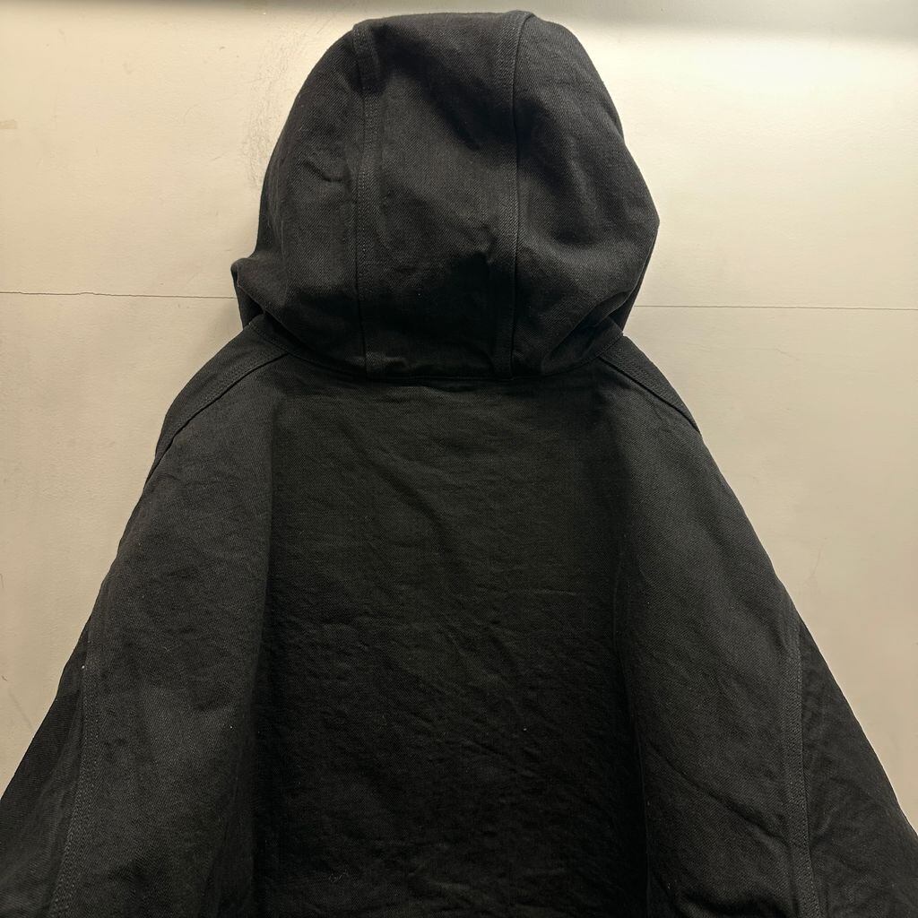 COMOLI コモリ 25AW Black Denim Zip Up Parka ブラックデニム ジップ
