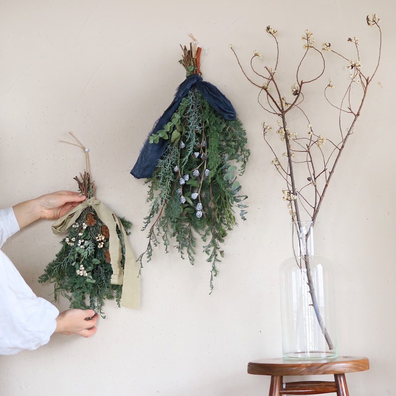 リューズガラス フラワーベース アニュレール ◇ ガラスベース 花瓶