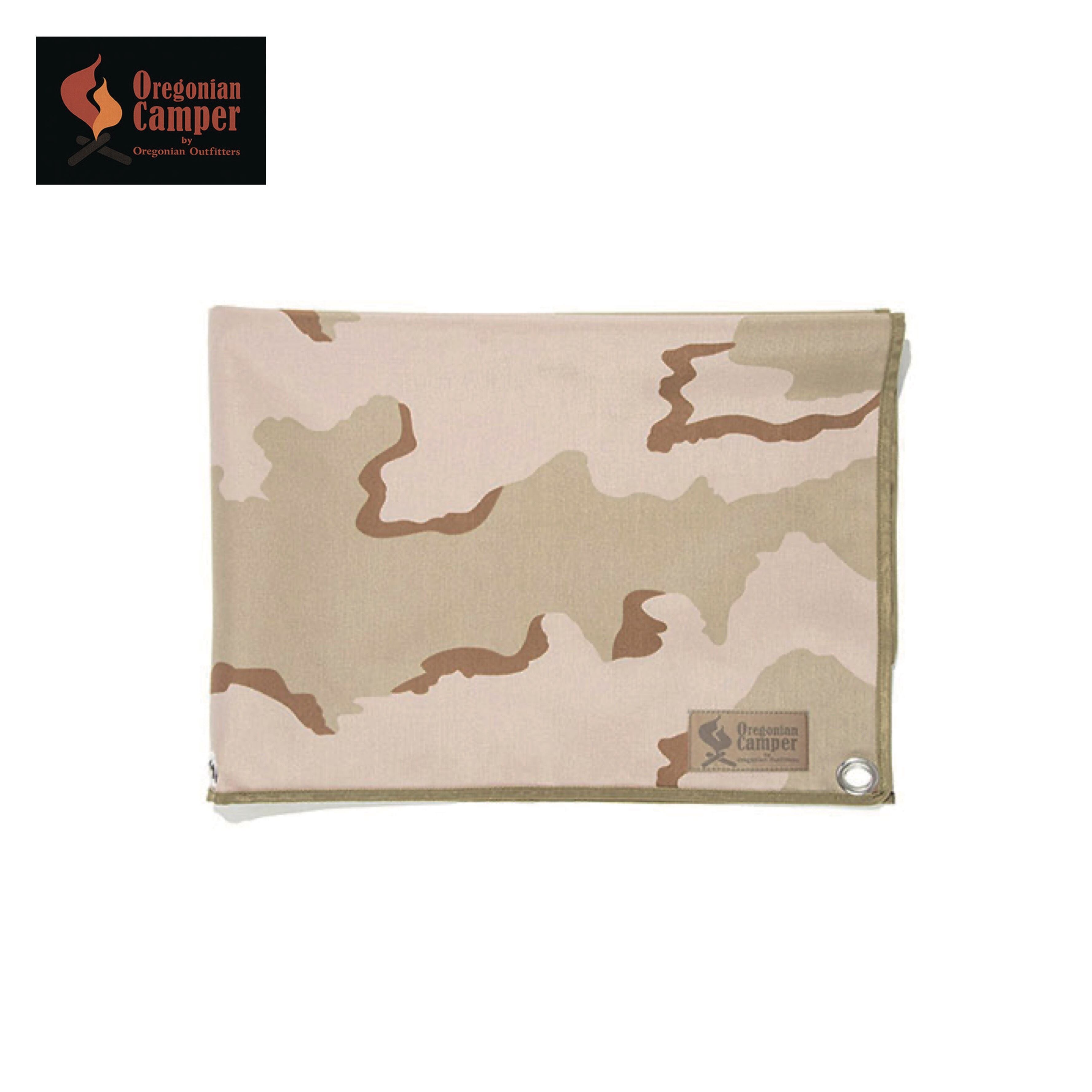 防水グランドシート (Sサイズ/100×70cm) <デザートカモ>