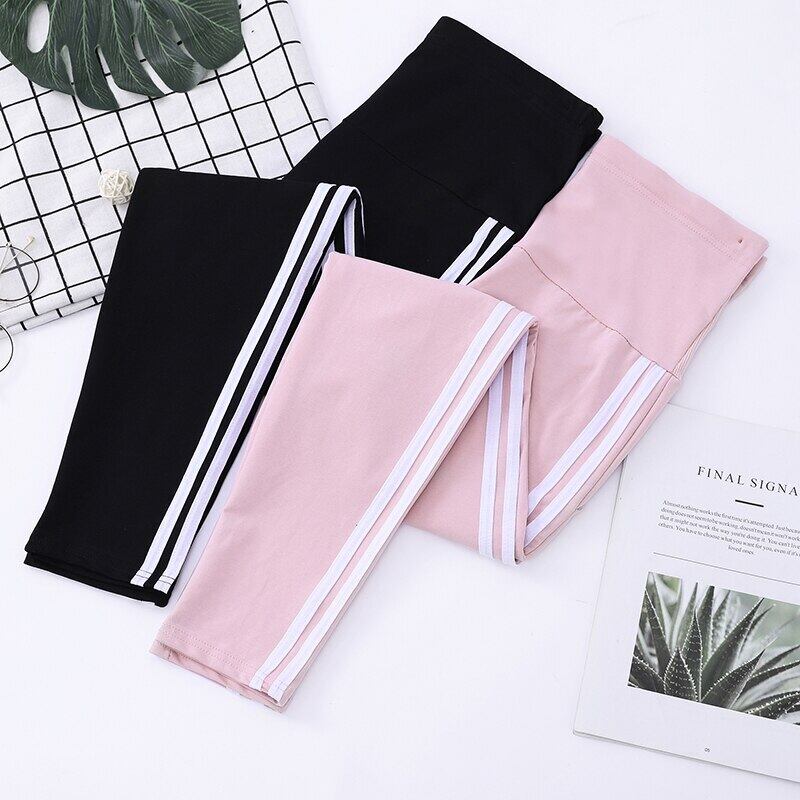 【新作】【送料無料】 伸縮性ウエストバンド調節可能なベリーマタニティパンツ春秋スポーツパンツ服妊娠中の女性妊娠 エラスティック スプリング 春物 オータム 秋物 アジャスタブル AL expec311972646671