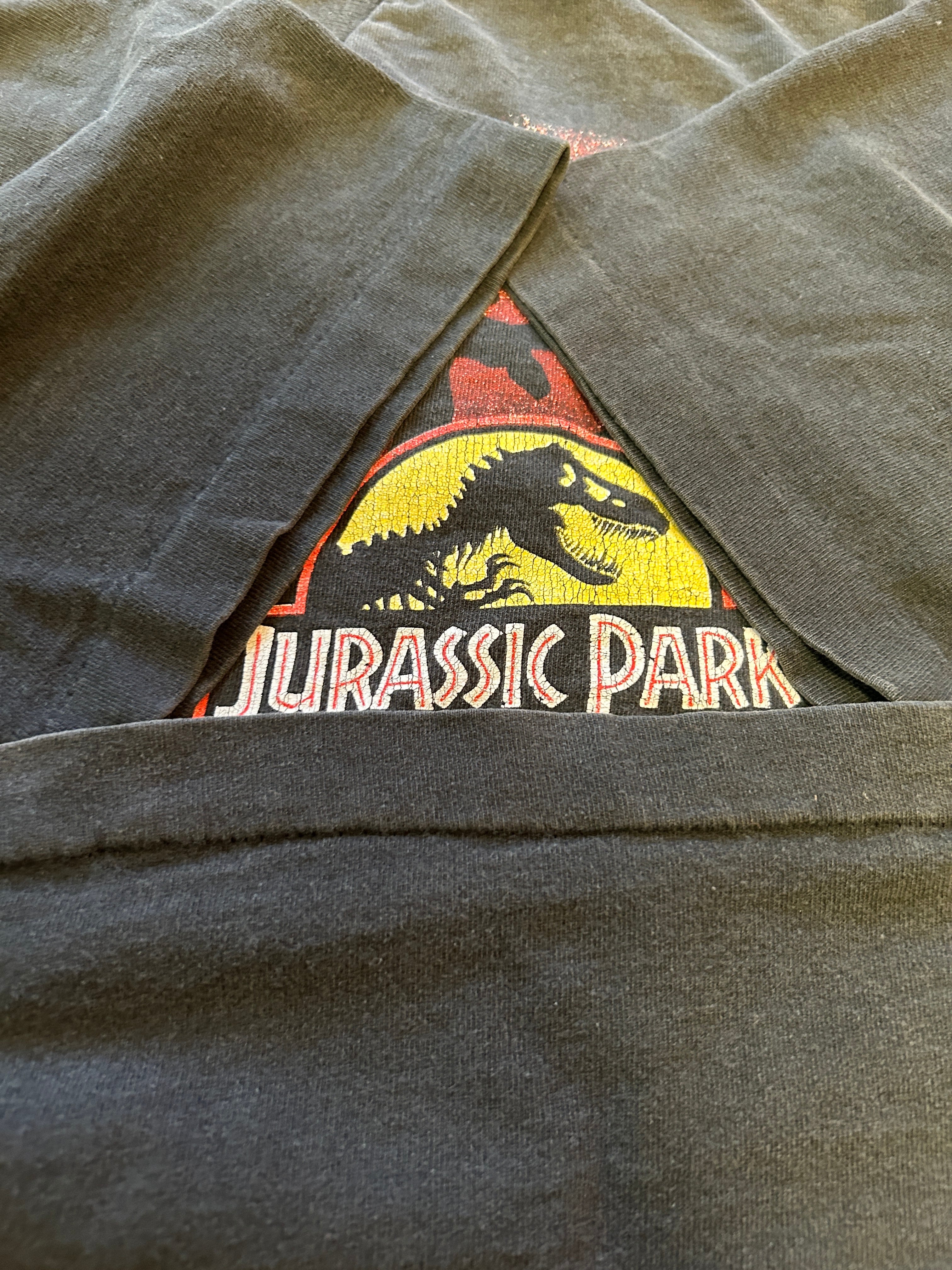 90s ©︎1993 JURASSIC PARK(ジュラシック・パーク) Tシャツ | vintonly