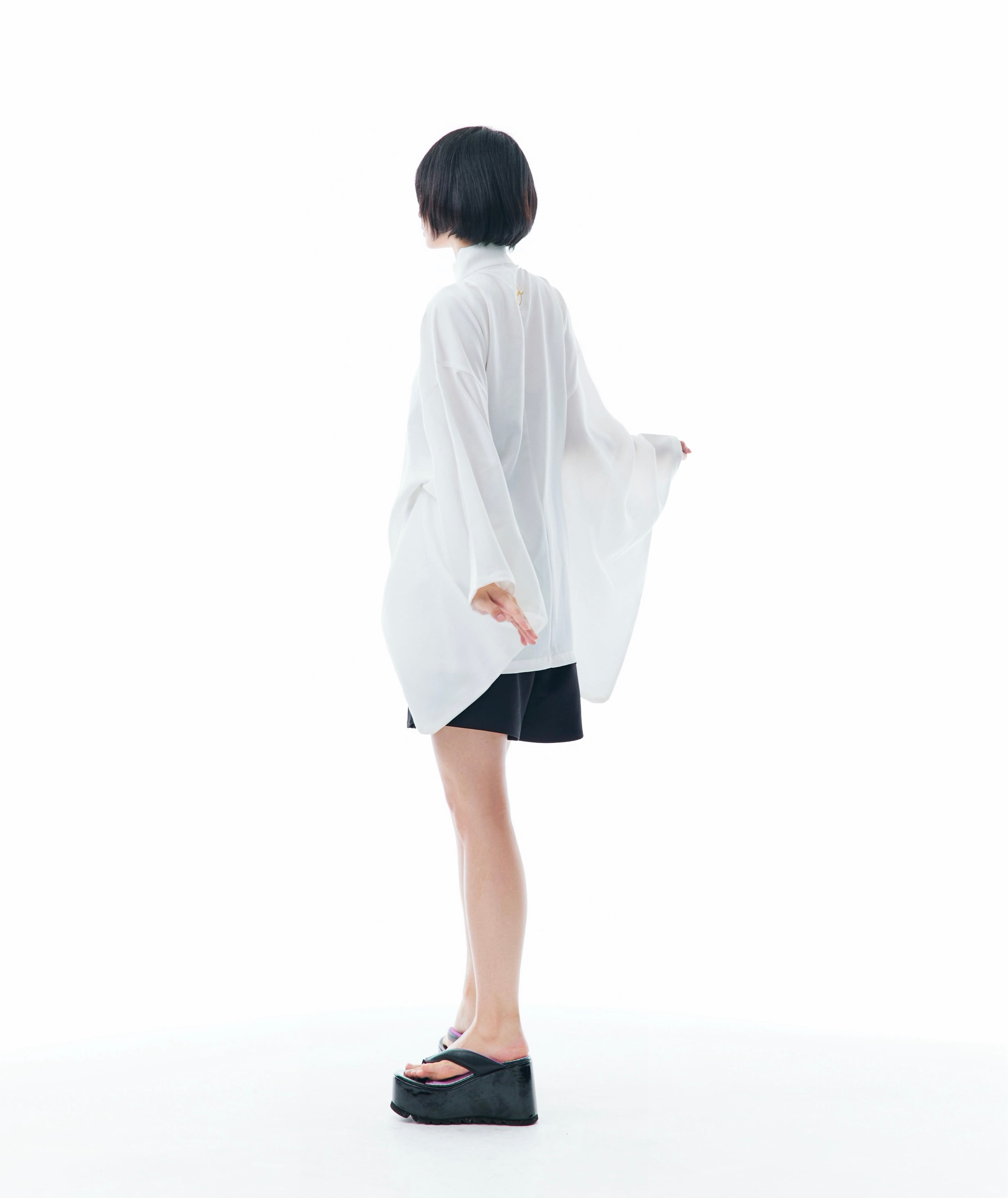 夏の着物シャツ ホワイト | MISAMARU