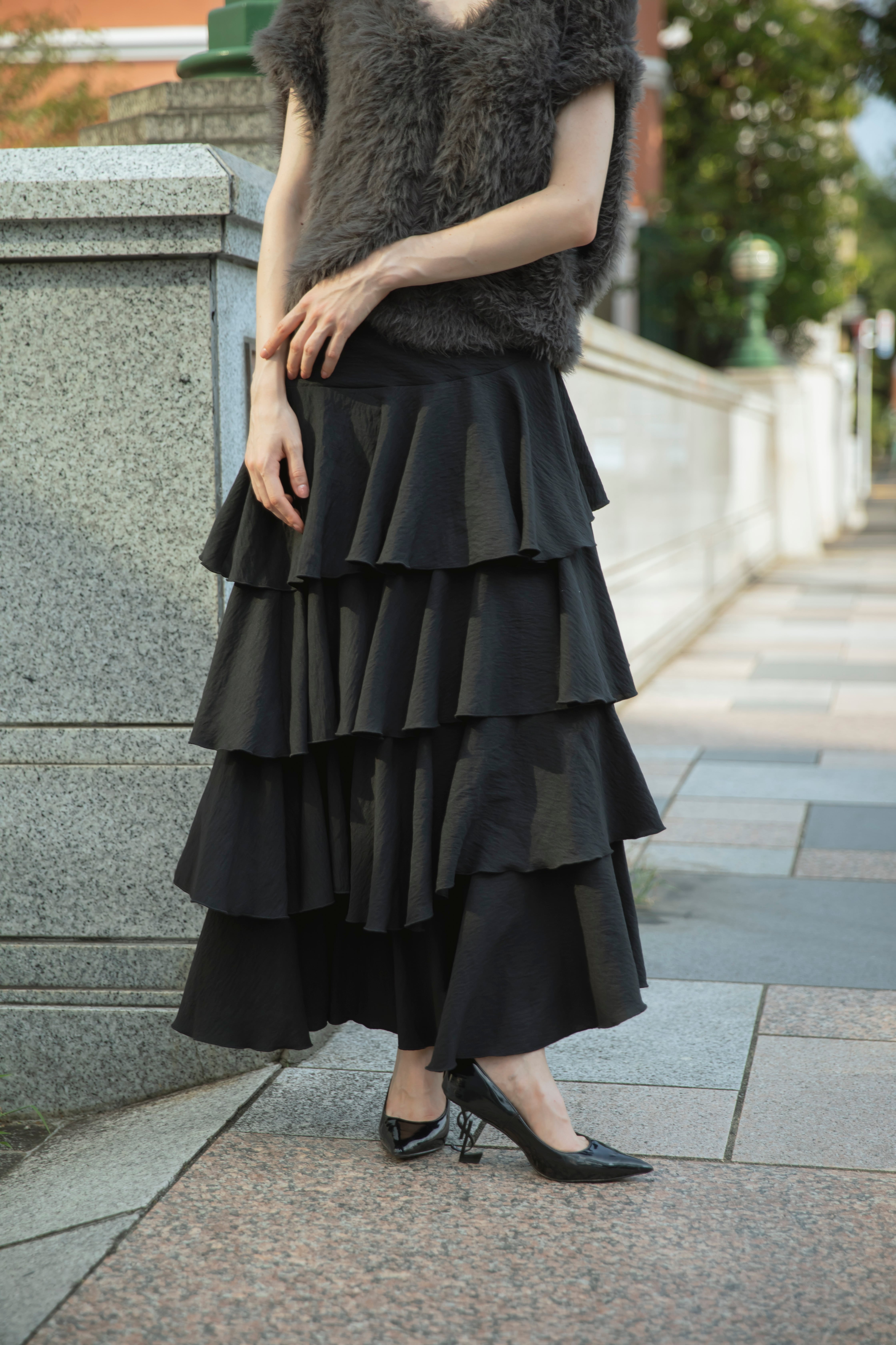 Tiered Skirt