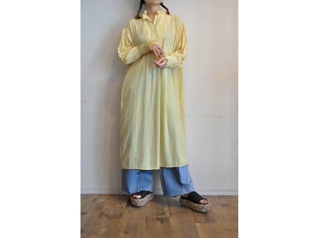 RehersalL】bijou frill collar onepiece /【リハーズオール】ビジュー 