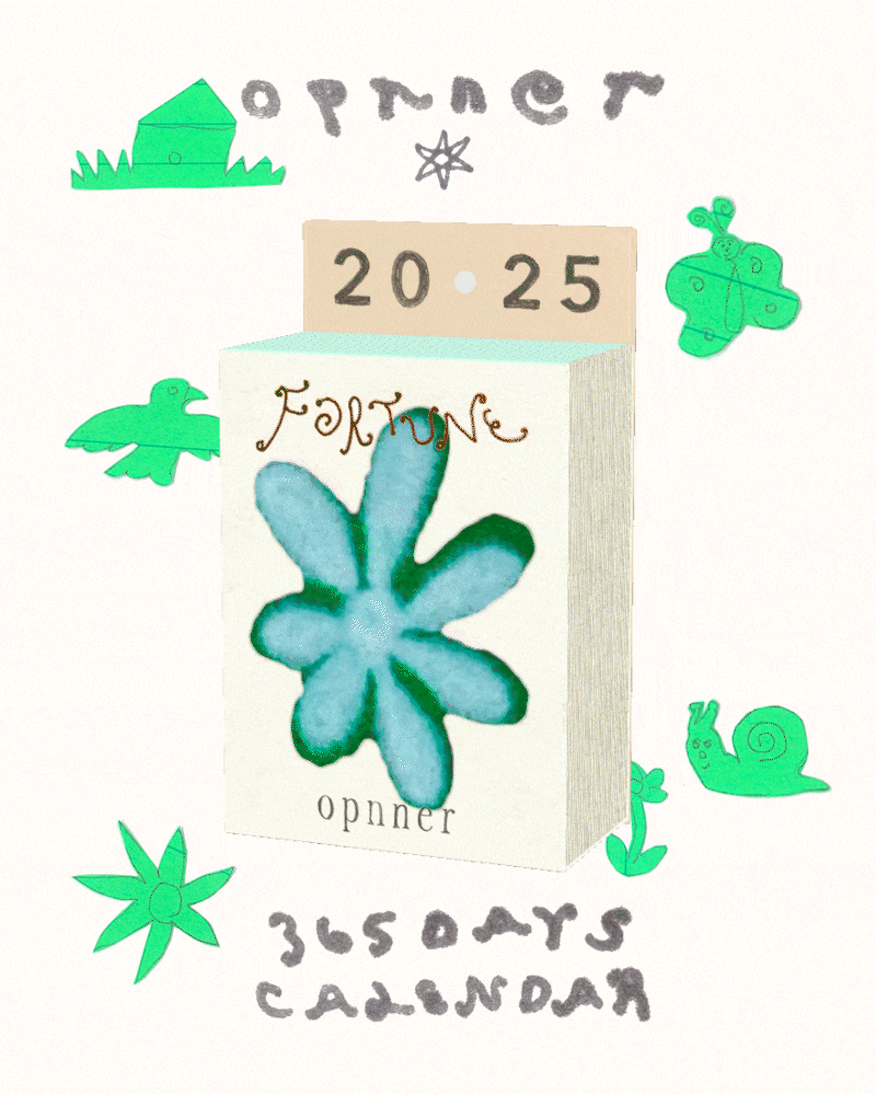 カレンダー・スケジュール opnner 2025 365 DAYS CALENDAR 2025 Calendar 365Days