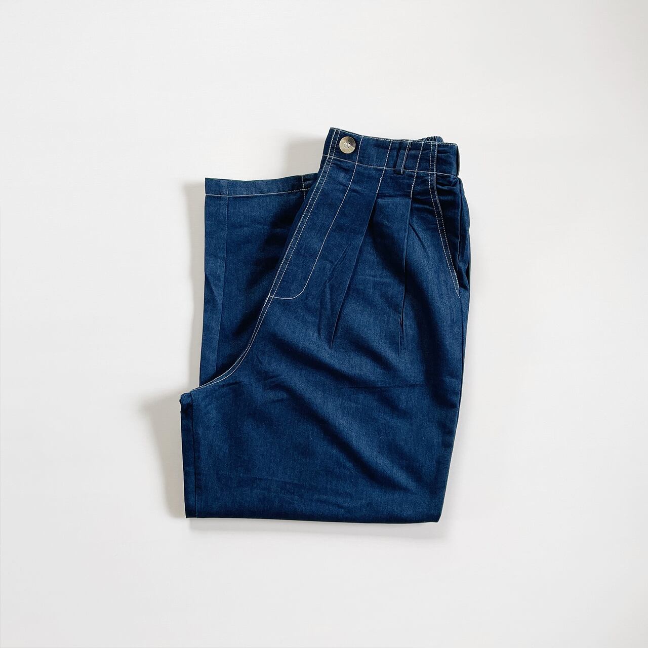 5.5OZ denim tapered pants