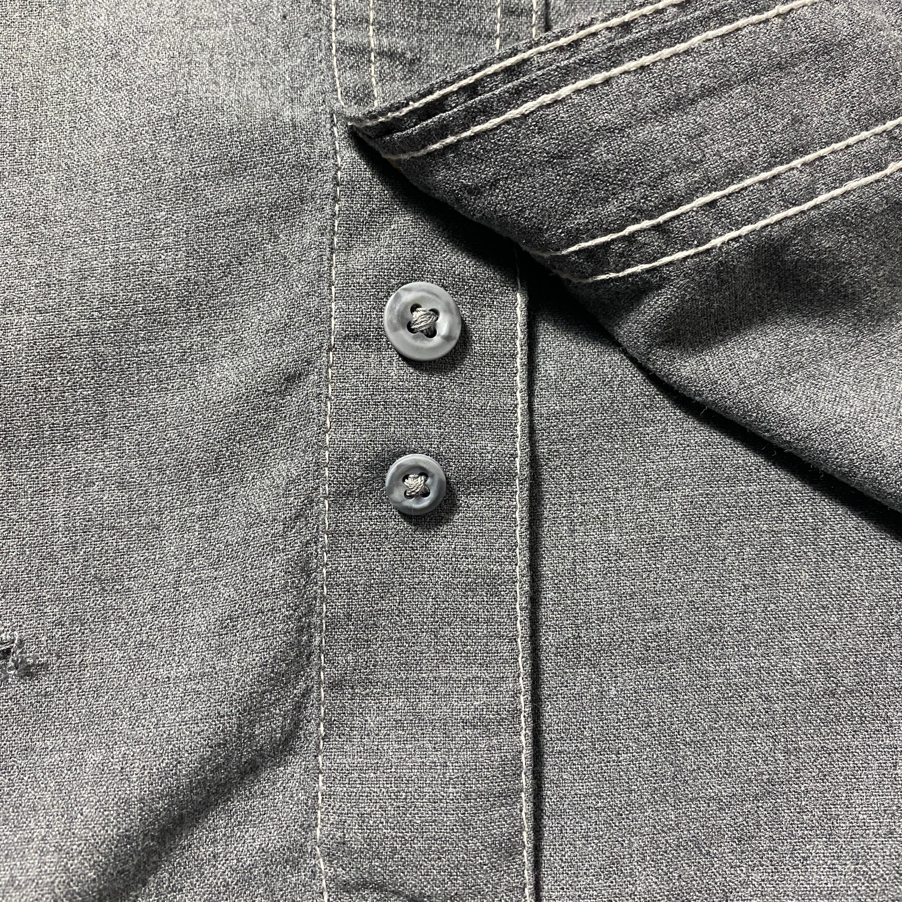 Size:XL】carhartt FR カーハート ダブルポケット ラベルロゴ グレー