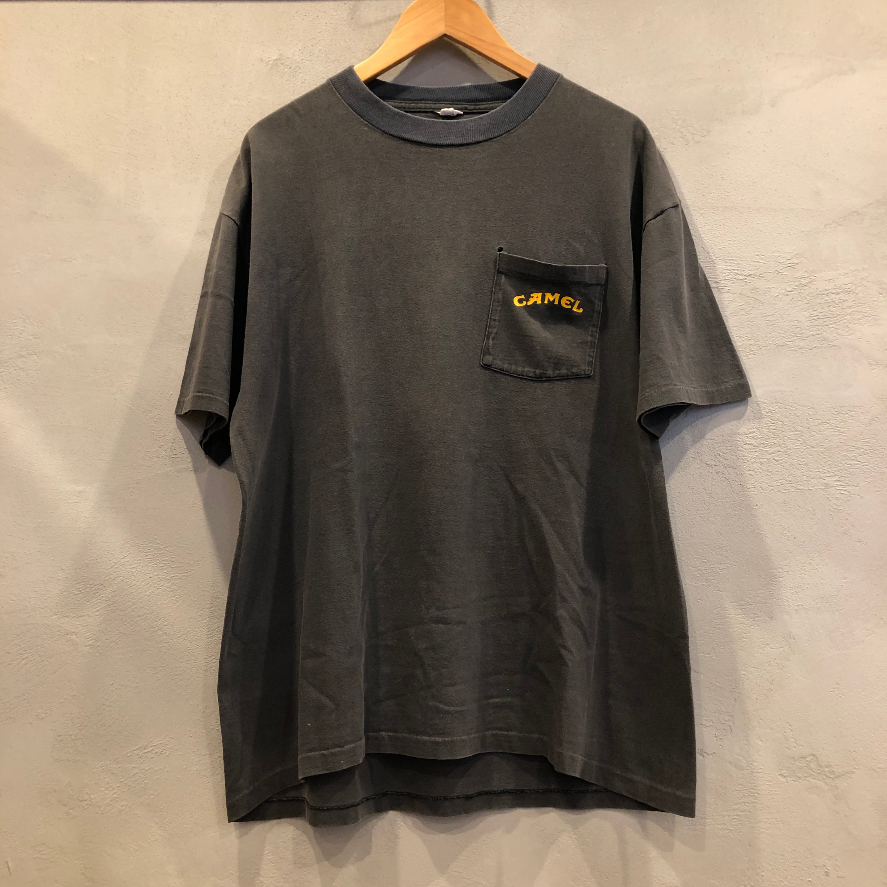 1990'S CAMEL POCKET T-SHIRT ”BORN TO BE SMOOTH