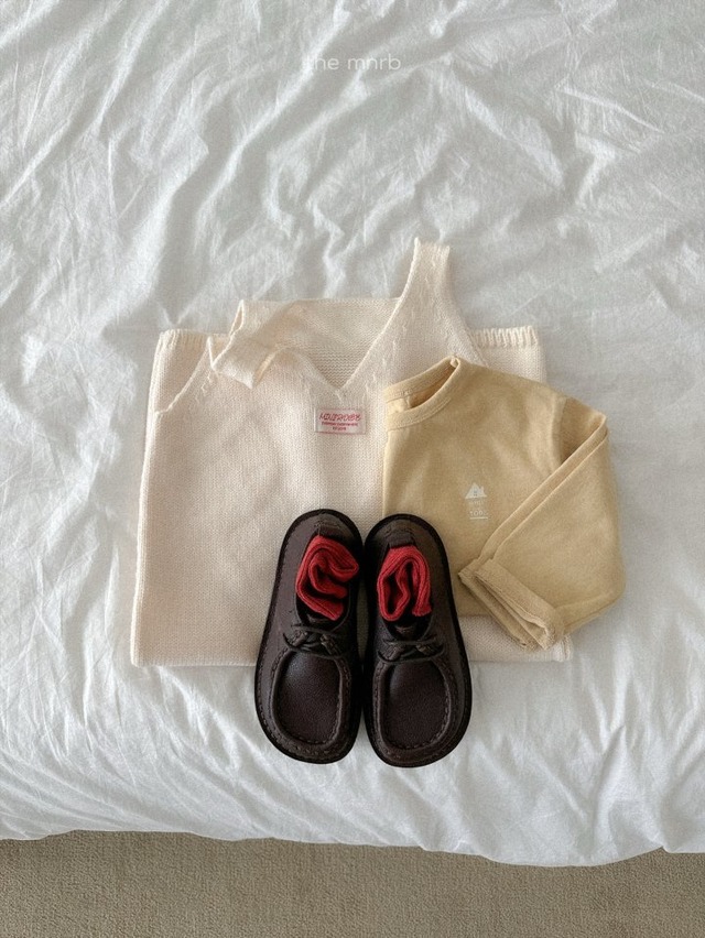 minirobe25wn_Teddy Knit Overall