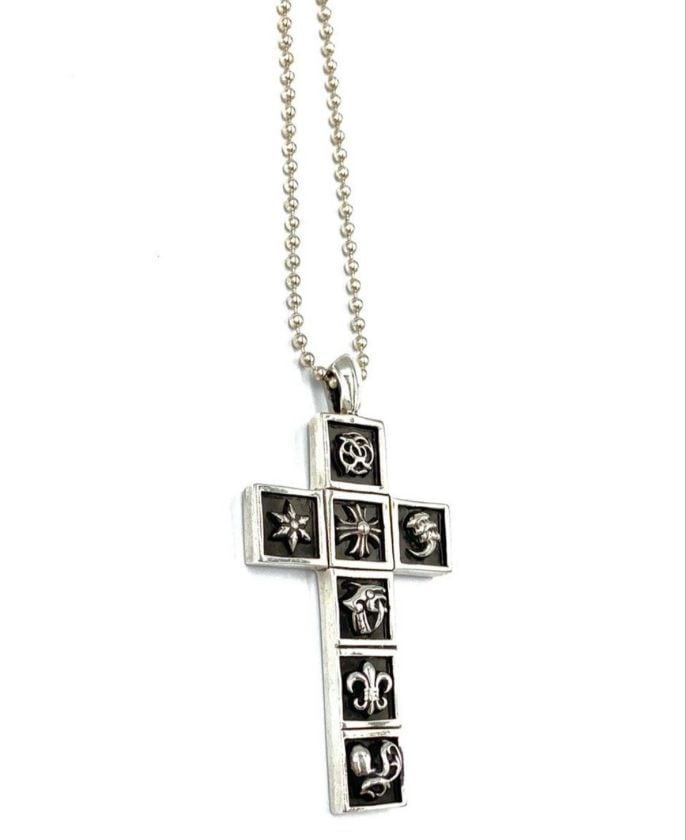 CHROME HEARTS クロムハーツ FRAMED CHARM PENDANT BALL CHAIN ボール