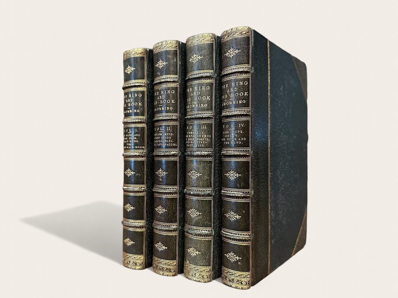 【RL049】【FIRST EDITION】THE RING AND THE BOOK. / ROBERT BROWNING