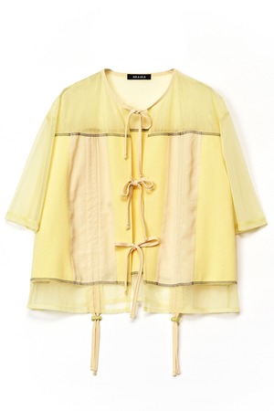アウラアイラ AULA AILA DRAWSTRING CARDIGAN