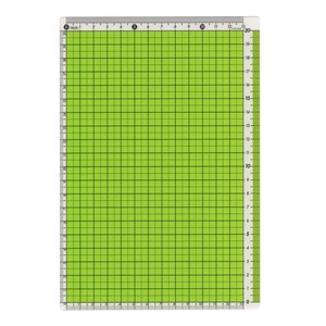 【新着特価】共栄プラスチック A5サイズ用 カラー方眼下敷【グリーン】 CPK-A5-G
