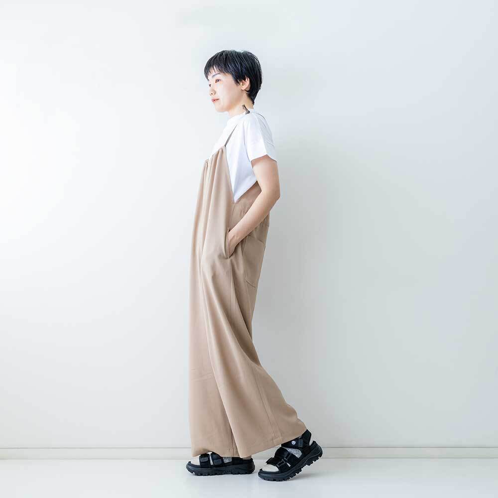 【Johnbull】 ドロー ストリング サロペット Johnbull ジョンブル レディース ドローストリング サロペット