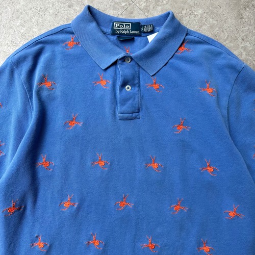 Polo Ralph Lauren cotton polo shirt "spider"【仙台店】