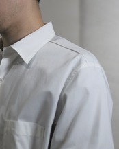 METHO メソ - Single yoke shirt シングルヨークシャツ / White ホワイト / l unisex ユニセックス