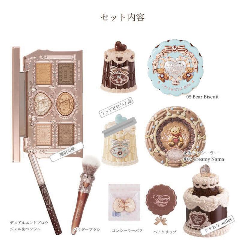 FlowerKnows(フラワーノーズ)スウィーティーベアシリーズ香水セット