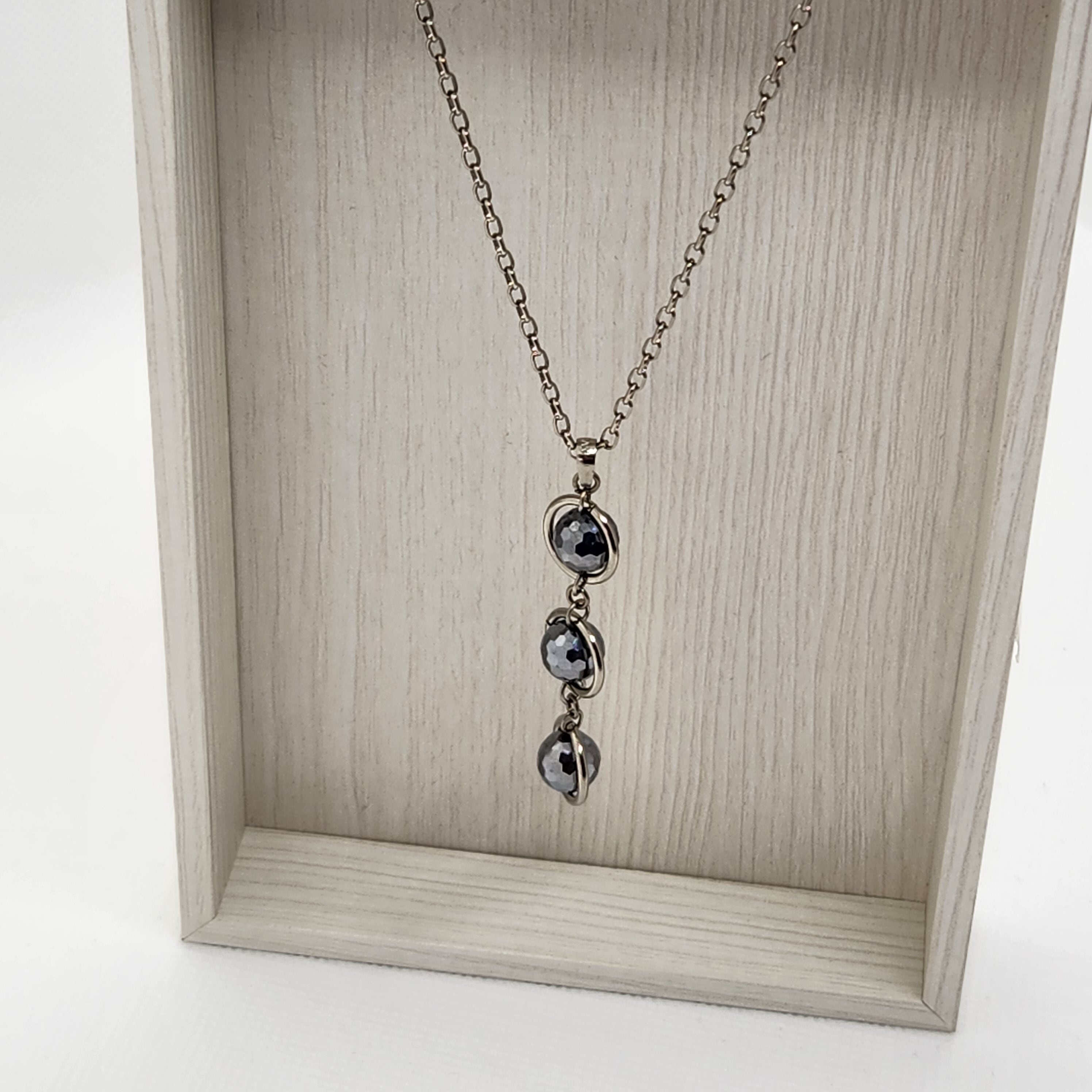 純チタン ネックレス テラヘルツとリング3連 | DAPTA Pure titanium